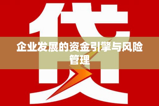 小店企业发展的资金引擎与风险管理