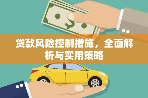 小店贷款风险控制措施，全面解析与实用策略