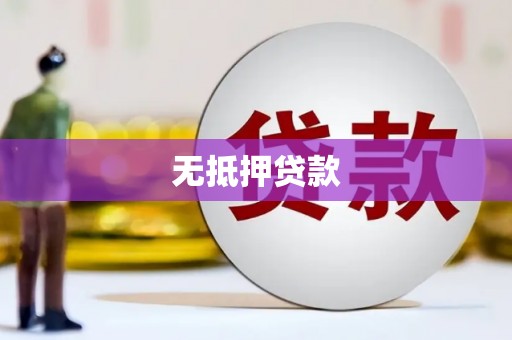 小店无抵押贷款