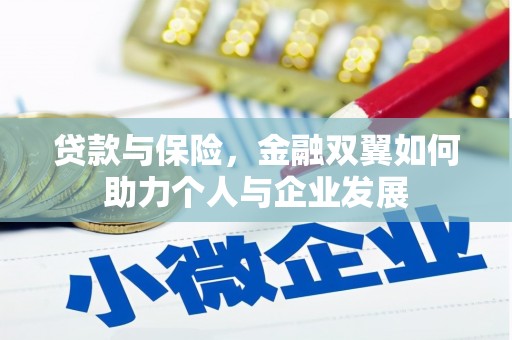小店贷款与保险，金融双翼如何助力个人与企业发展