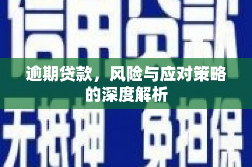 小店逾期贷款，风险与应对策略的深度解析