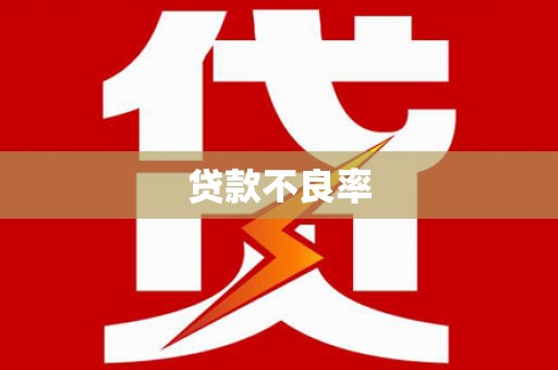 小店贷款不良率