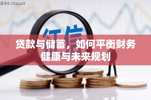 小店贷款与储蓄，如何平衡财务健康与未来规划