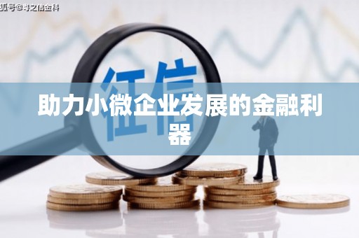 小店助力小微企业发展的金融利器