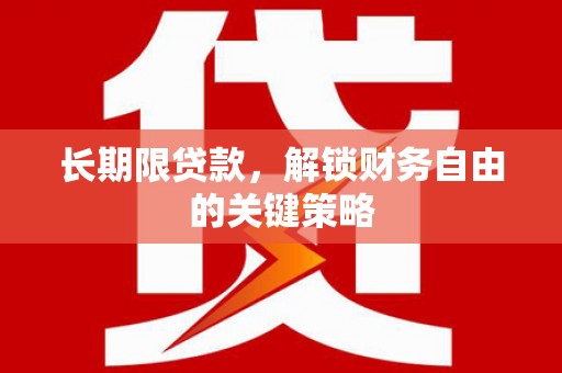 小店长期限贷款，解锁财务自由的关键策略