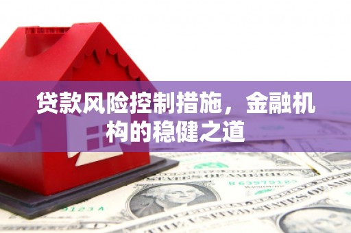 小店贷款风险控制措施，金融机构的稳健之道