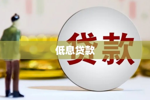 小店低息贷款