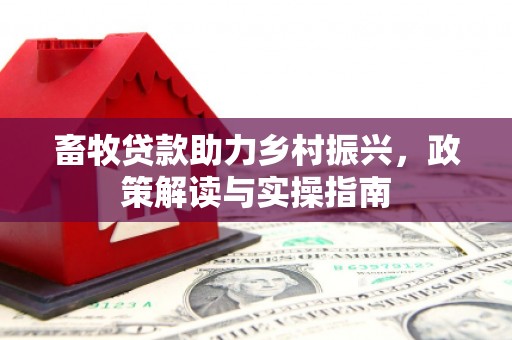 小店畜牧贷款助力乡村振兴，政策解读与实操指南