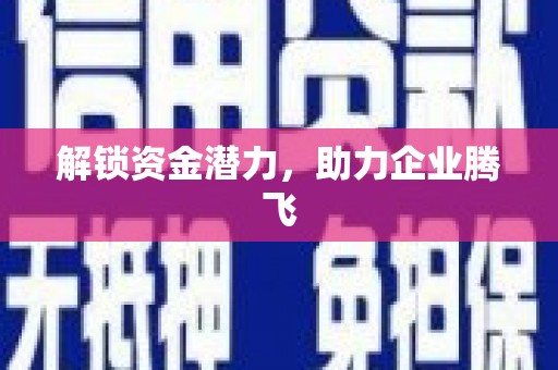 小店解锁资金潜力，助力企业腾飞